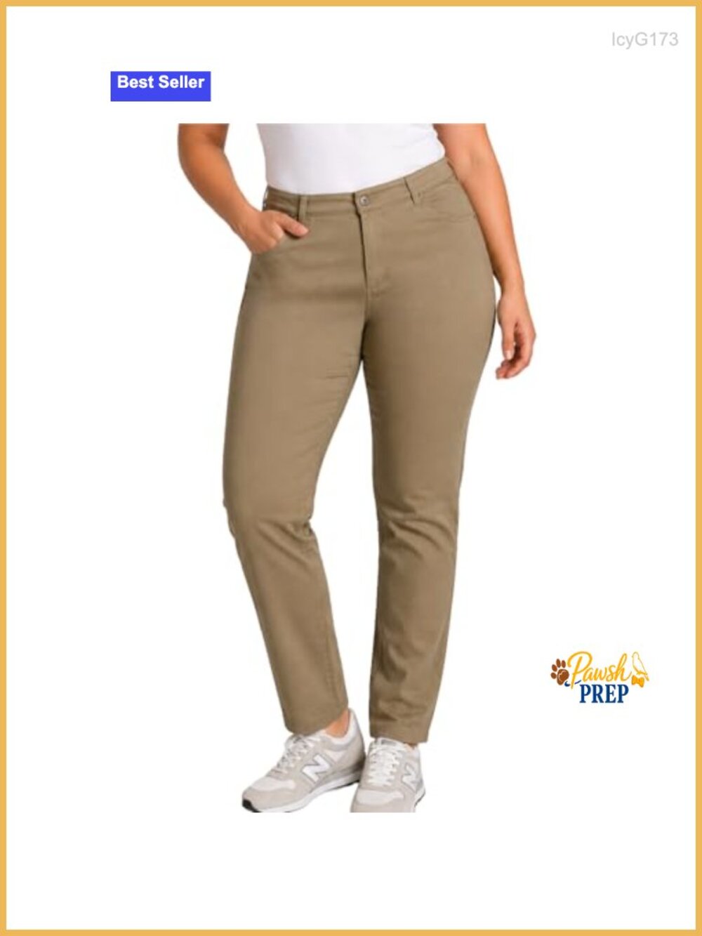 Plus Size Skinny Work Pants, Stretch Twill, Mid Rise, Anti-Gap Waistband